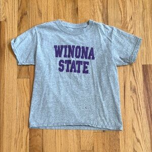 Youth Winona State T-Shirt, Size Small